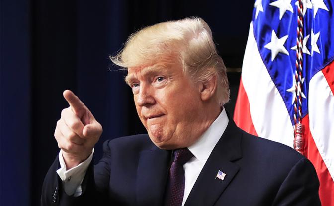 На фото: президент США Дональд Трамп