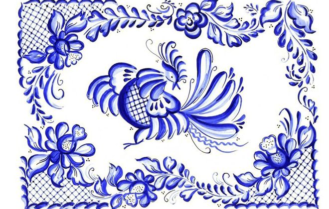 Гжельская роспись – что это такое, история возникновения, особенности и техника росписи домашний досуг,своими руками