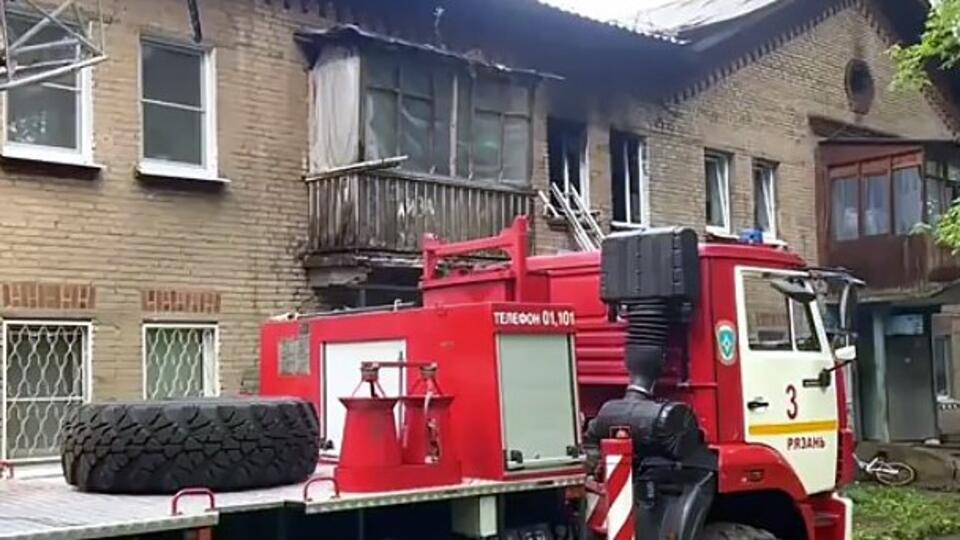 Пятилетняя девочка погибла при пожаре в Рязани
