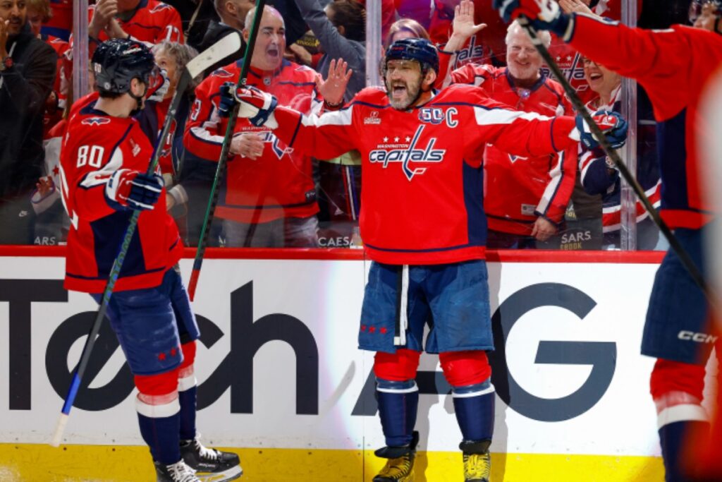 Овечкин набрал 1800-е очко в НХЛ