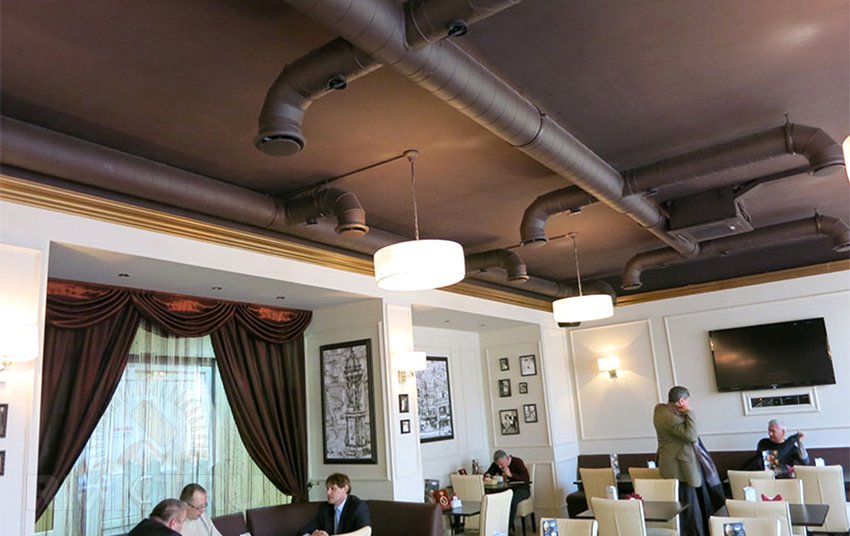 Системы вентиляции и вытяжки в кафе и ресторанах