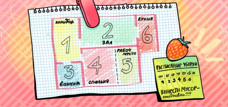 Как метод зональной уборки поможет навести порядок даже очень занятым людям