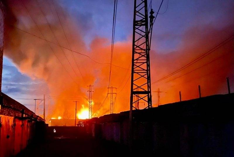 На аэродроме Канатово в Кировоградской области уничтожены склады ГСМ - Минобороны