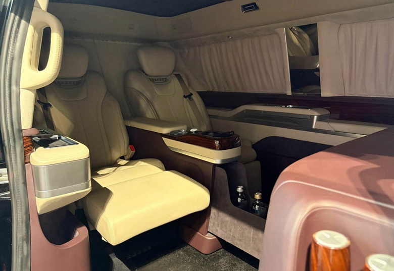  Aurus Arsenal в VIP-комплектации впервые показали внутри