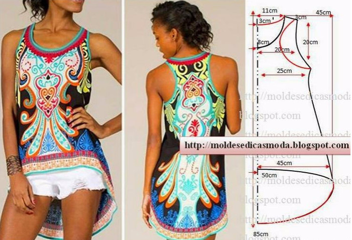 Летние платья и сарафаны с простыми выкройками Летние платья и сарафаны с простыми выкройками