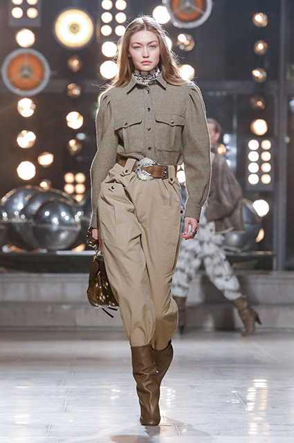 Неделя моды в Париже: Джиджи Хадид и Кайя Гербер на показе Isabel Marant осень-зима 2019/2020 Неделя моды в Париже: Джиджи Хадид и Кайя Гербер на показе Isabel Marant осень-зима 2019/2020 новости моды