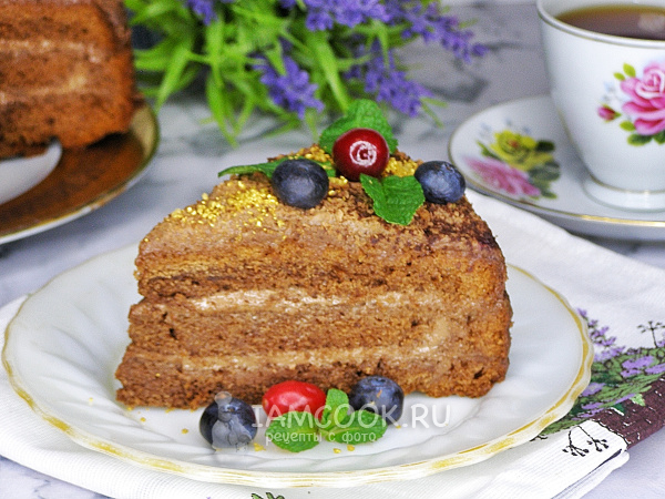 Торт «Бригадейро», рецепт с фото