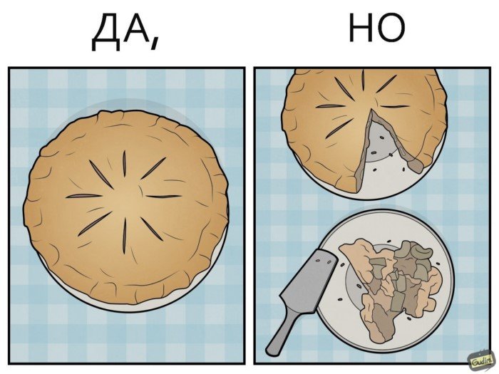 Gudim (Антон Гудим): забавные жизненные комиксы на тему «ДА, НО!» 27 photo