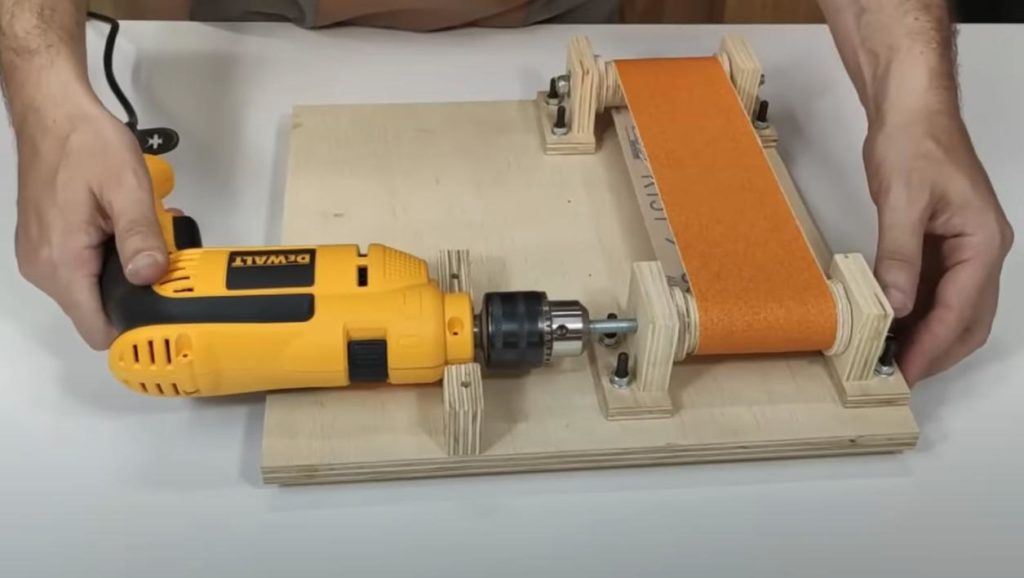 Как сделать шлифовальный станок практически бесплатно из обрезков фанеры