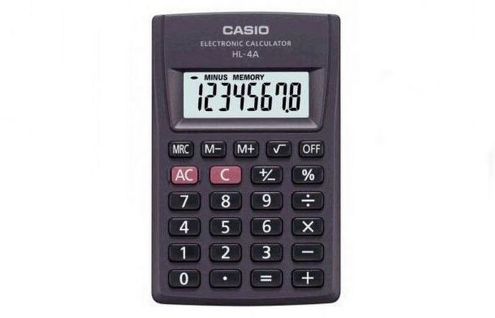 Японское изобретение: карманный калькулятор.