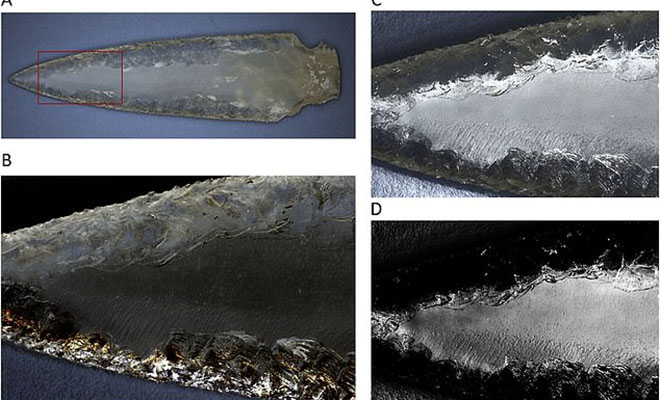 В Испании нашли нож возрастом 5000 лет, который сделан не как другие ножи этого времени. Он не из металла, а из кристалла Культура