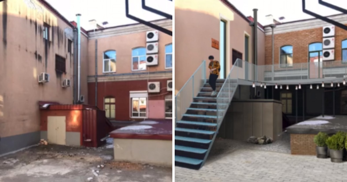Тиктокер показал, как превратить российские дома в стильные пространства, просто поработав с их фасадами архитектура,г,Москва [1405113],проект,фасад