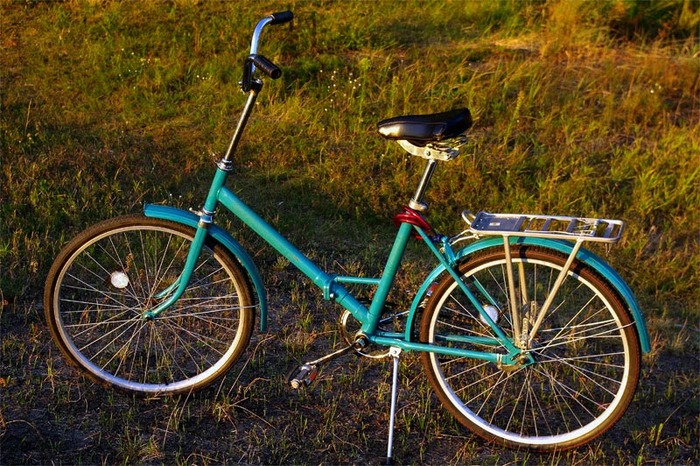 Знаменитый советский велосипед. /Фото: blogspot.com 