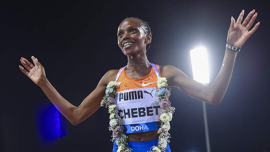 Легкоатлетка из Кении Чебет побила мировой рекорд в беге на 10 тыс. м
