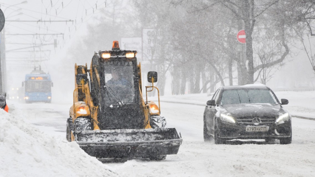 Синоптики рассказали, когда в Москве закончатся снегопады