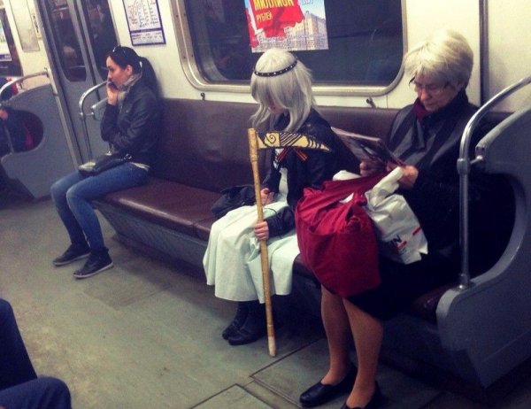 Модники и чудаки из метро Модники и чудаки из метро позитив,смешные картинки,юмор