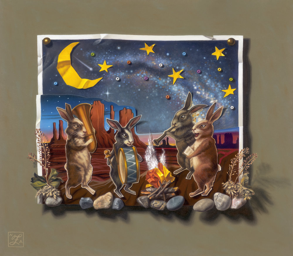 Оптическая иллюзия в живописи. Вы можете подумать, что это коллаж, но нет... Оптическая иллюзия в живописи. Вы можете подумать, что это коллаж, но нет...