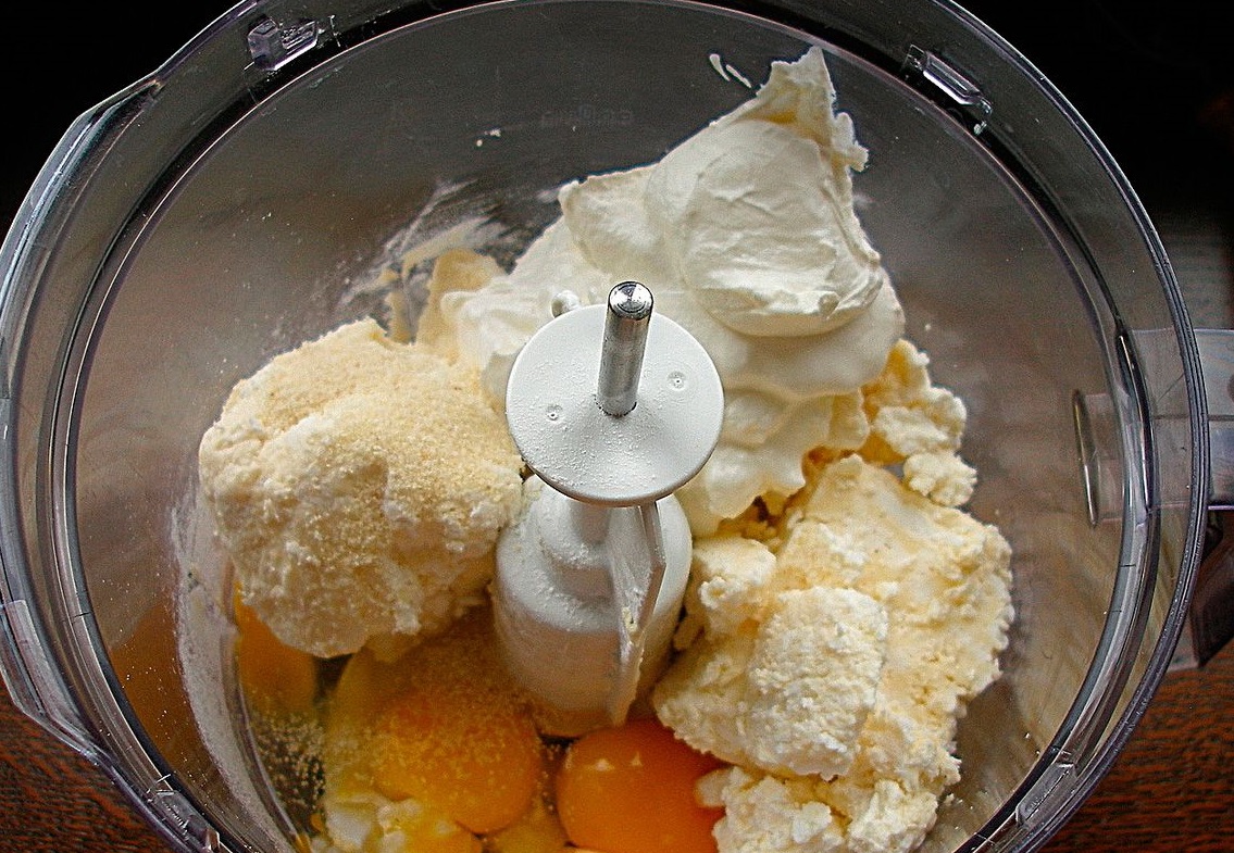 пирог с творогом и ягодами