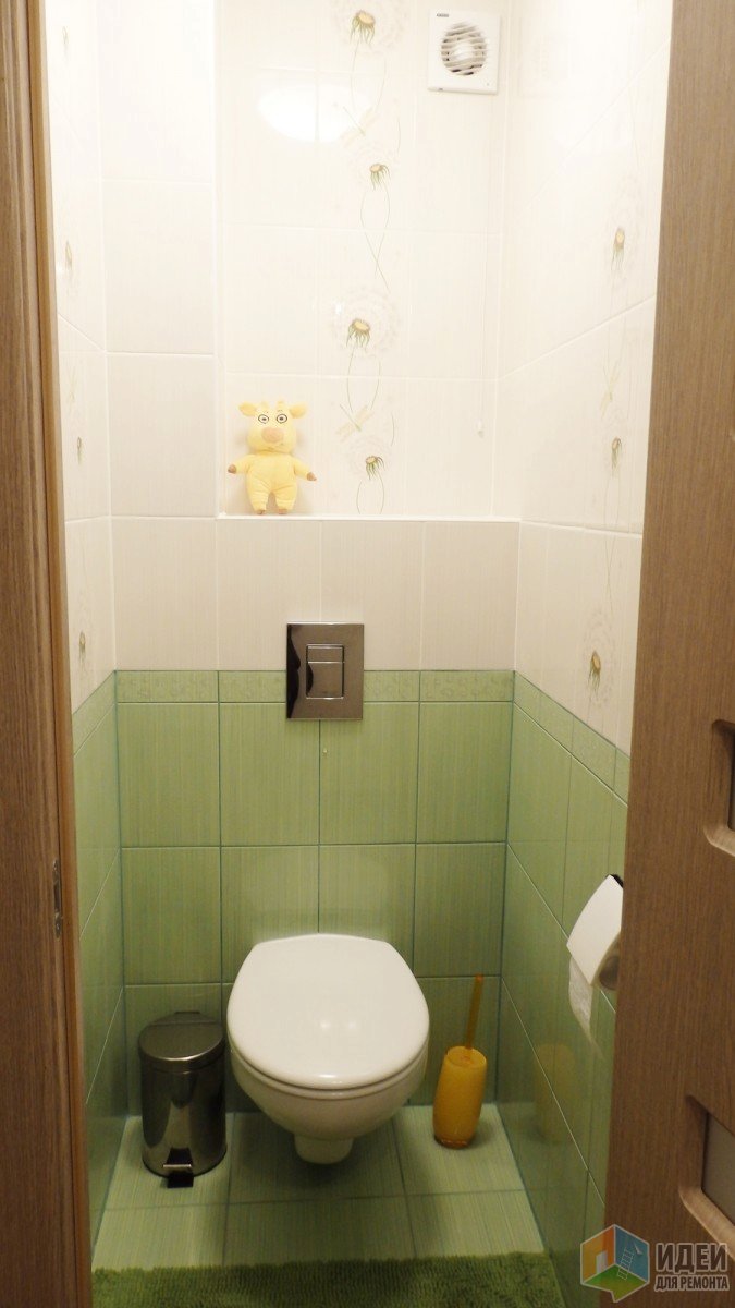 Квартира со львом. Туалет дизайн