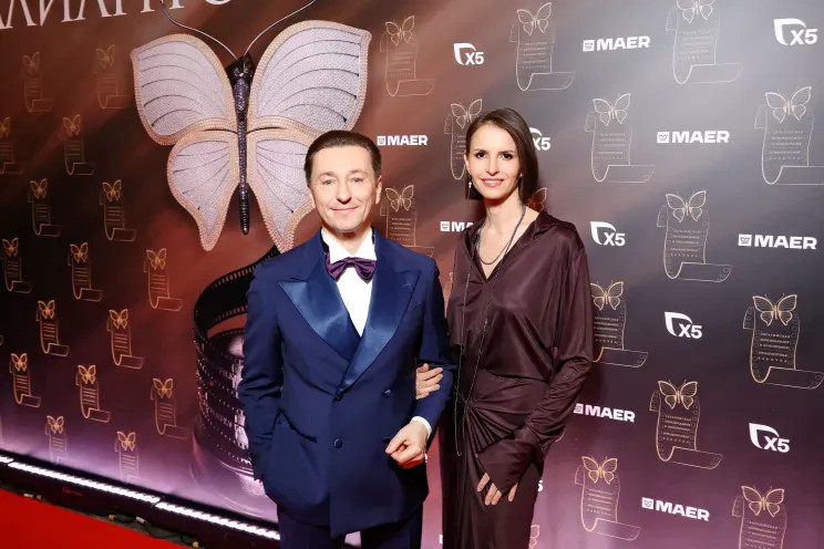 Сергей Безруков и Анна Матисон