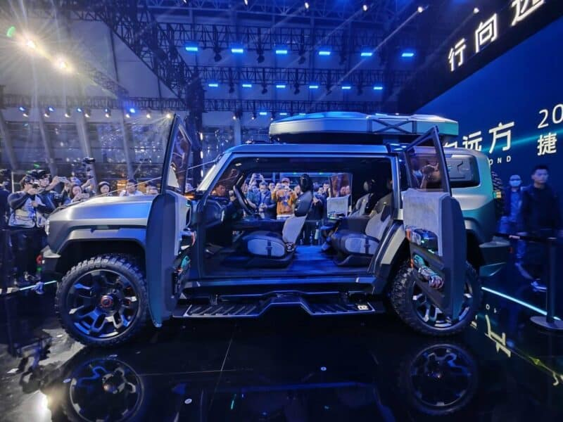 Представлен электрический внедорожник Jetour T-3 мощностью 1300 л.с. концепт предлагает БЭВ и ЕРЕВ