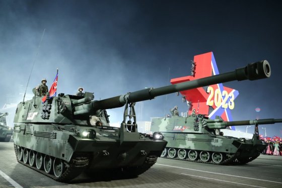 Северная Корея выпускает одни из лучших в мире РСЗО и САУ оружие,респ,Мордовия [144932]