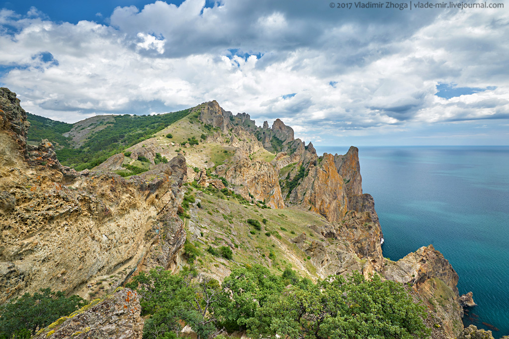 Крымские красоты заповедника Карадаг