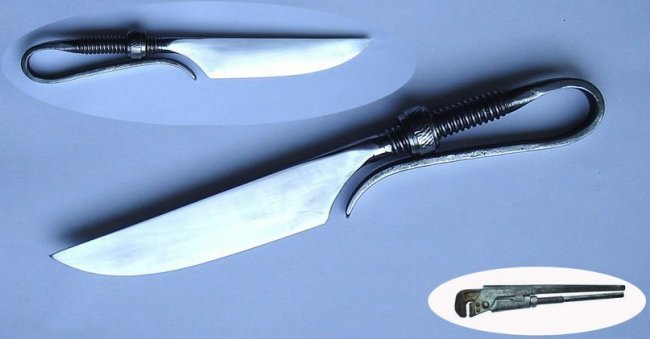 Оригинальные ножи из неожиданных вещей, сделанные своими руками Оригинальные ножи из неожиданных вещей, сделанные своими руками
