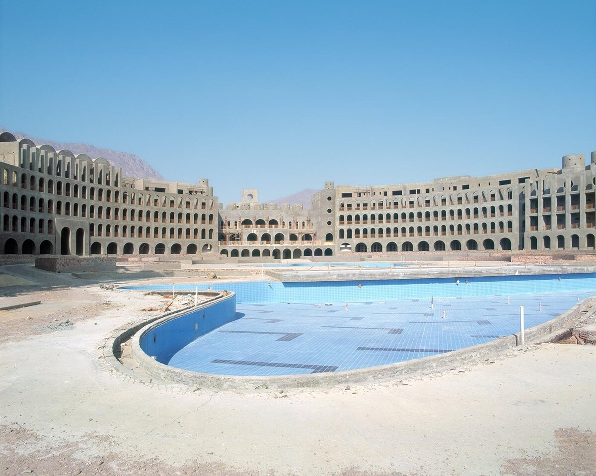 Затерянные и заброшенные отели в Египетской пустыне архитектура,достопримечательности,египет,история,отели,путешествия,туризм