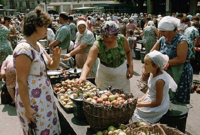 Рынок в Ростове.