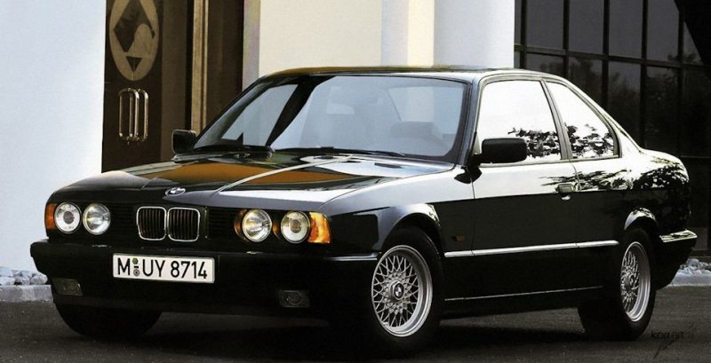 BMW E34 авто, автодизайн, автомобили, дизайн, фотомонтаж, фотошоп, юмор, янгтаймер