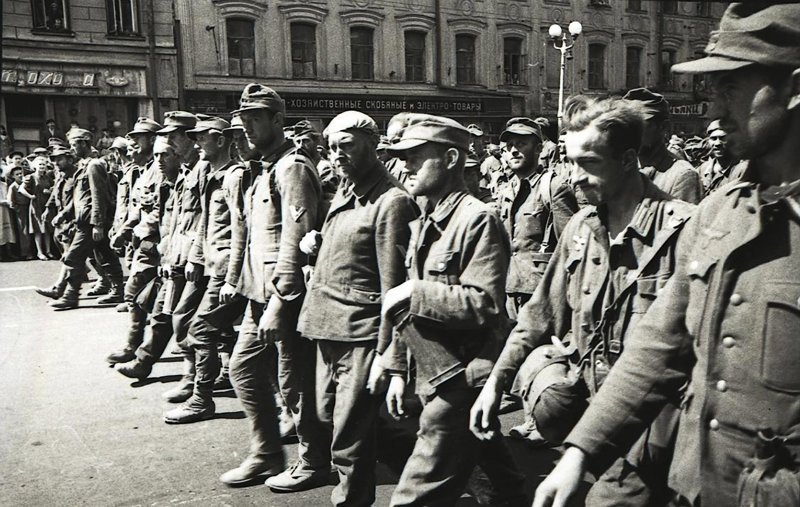 Прохождение немецких пленных по Москве СССР, история, факты