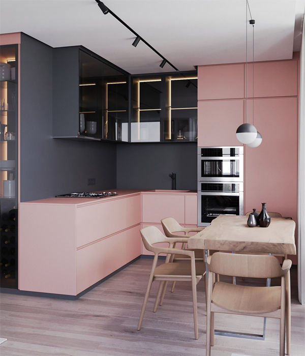 5 цветов, которые сделают вашу кухню уютнее и красивее 5 цветов, которые сделают вашу кухню уютнее и красивее идеи для дома,кухня