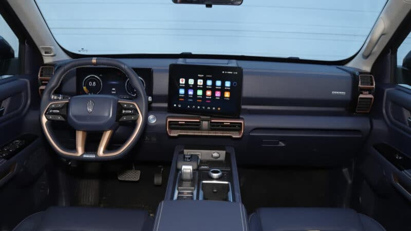 JMC выпустила новый крутой пикап марки Dadao. Первый грузовик с двигателем Ford