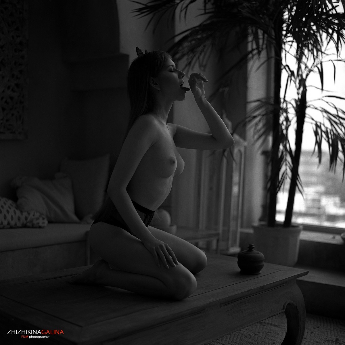 Черно-белое Ню Галины Жижикиной Черно-белое Ню Галины Жижикиной фотография