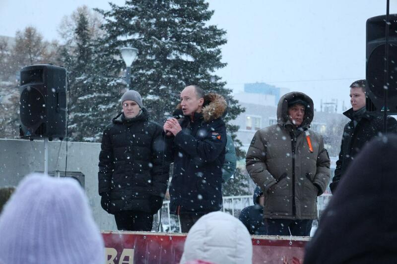 Митинг КПРФ в честь 108-й годовщины Октябрьской революции / Фото: Екатерина Смолихина / amic.ru