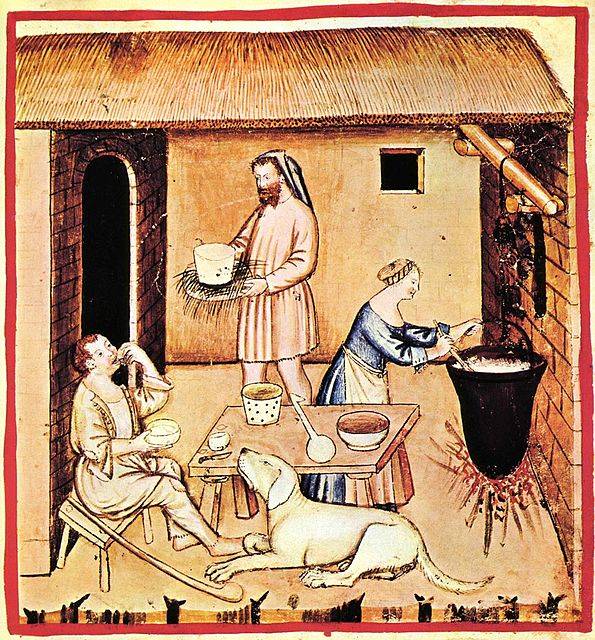 Средневековье за кухонным столом. Горожане и крестьяне история