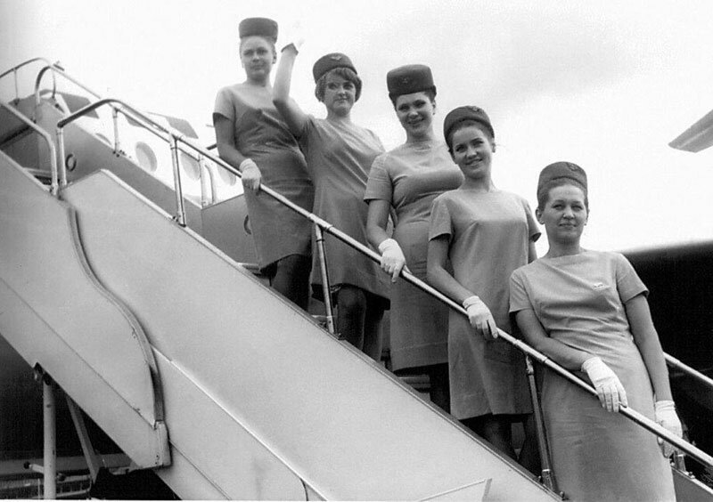 Дни когда наши мамы и бабушки были стюардессами Дни когда наши мамы и бабушки были стюардессами авиатур,история,Стюардессы