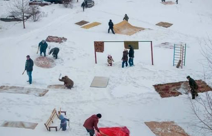 Мода на ковры зародилась в русской и восточной культуре!
