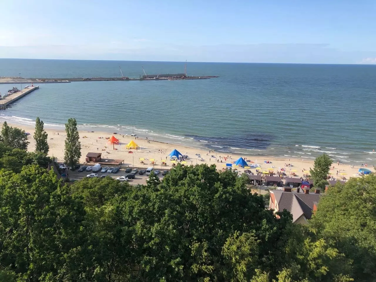 Пляж Пионерского получил в 2024 году «синий флаг»