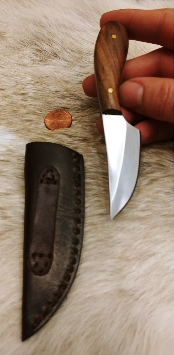 Medium Scatch Knife - фиксированный нож для снятия шкурки искусство, ножи, резьба. красота, удивительное