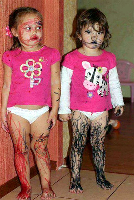 15 будничных фотографий из жизни родителей с железными нервами воспитание