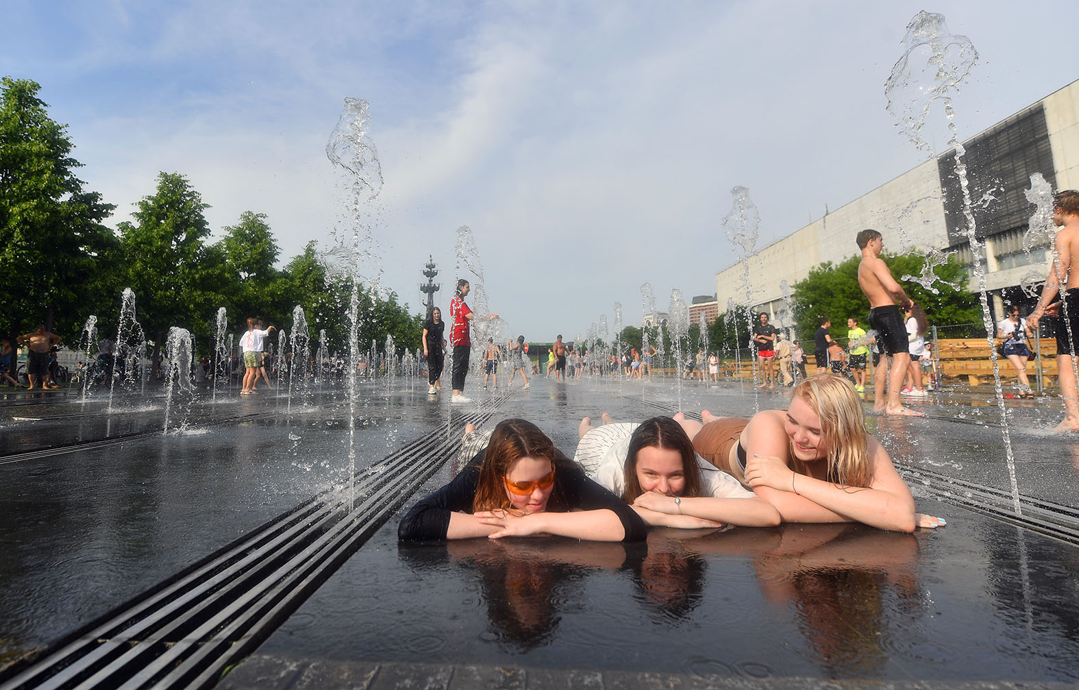 Аномальная жара в Москве 2020