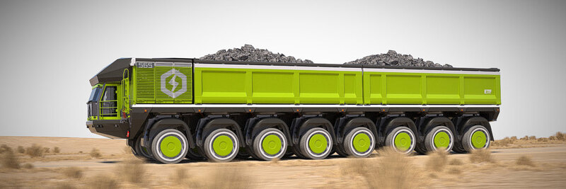 ETF Trucks, или автопоезда грузоподъемностью 6000 тонн авто,автомобиль