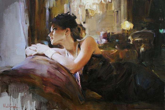 И как её за это не любить..? Michael & Inessa Garmash Живопись