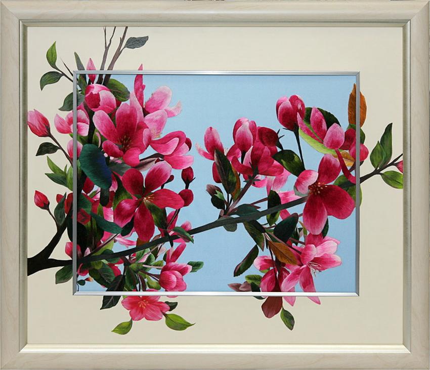 Вышивка шелком по шелку - жемчужина восточного искусства Вышивка шелком по шелку - жемчужина восточного искусства вышивка