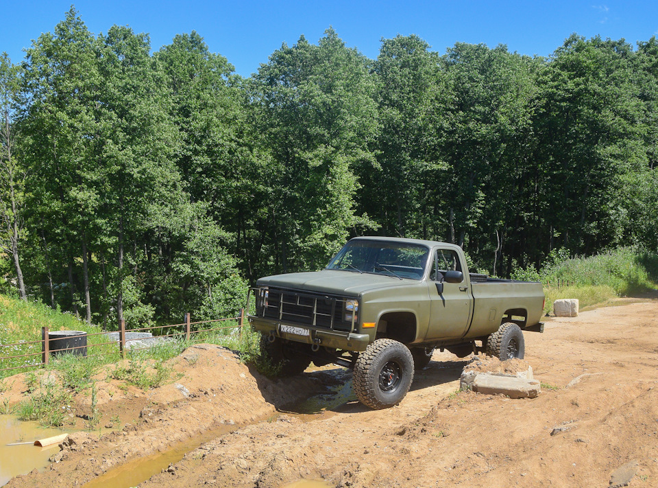 Дрожь земли. Армейский Chevrolet K-30 с шестилитровым дизелем Chevrolet K-30