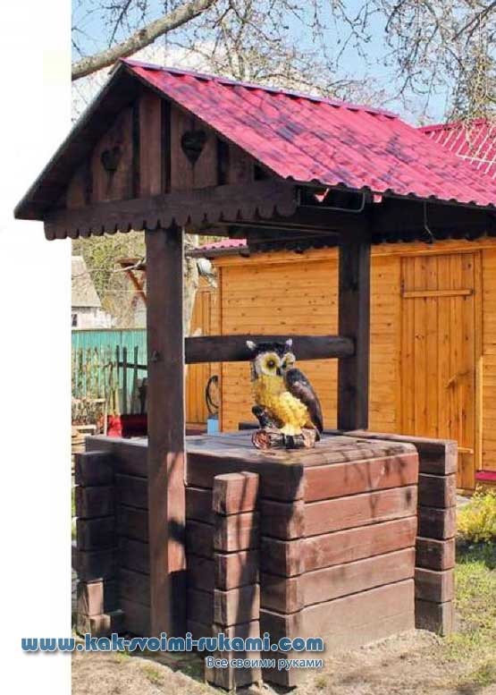 Декоративный колодец своими руками – 2 идеи Декоративный колодец своими руками – 2 идеи идеи