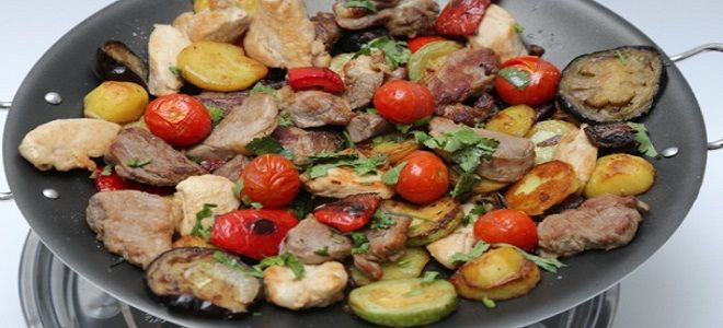 Садж - вкусное, колоритное блюдо азербайджанской кухни перец, чеснока, минут, блюдо, овощей, приготовления, штпомидоры, жарьте, сковороде, курицы, обжаривают, штбаклажан, сковороды, овощи, индейки, УдалитеОбжарьте, легкое, кухни, добавьте, соусе