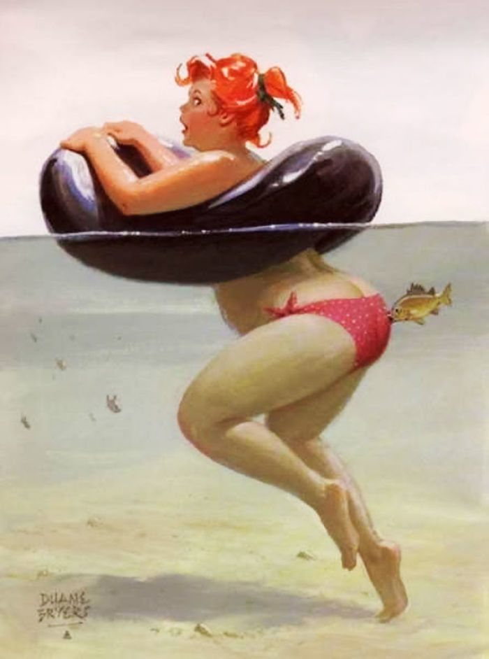 Plus-size Pinup Girl